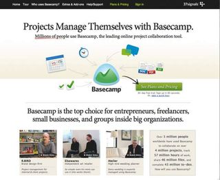 Basecamp is a firm industry favourite for project management, and there's a free (albeit limited) version