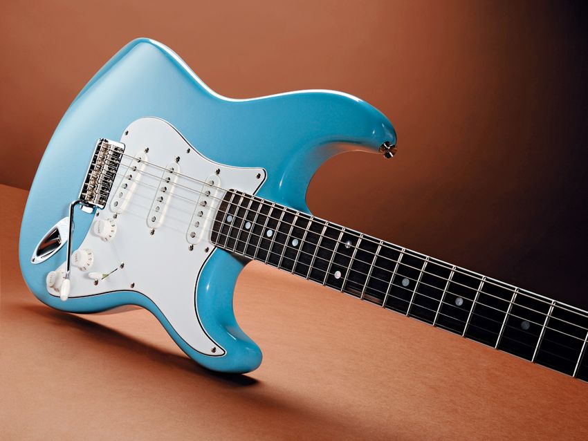 Updates for this model include the white three-ply pickguard
