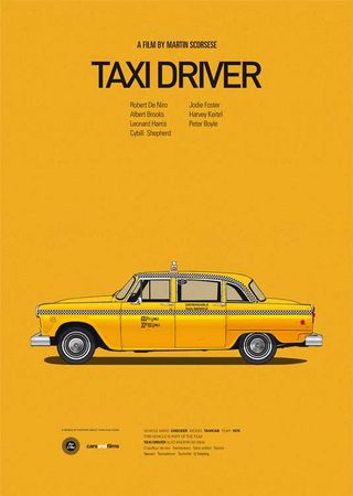 how to design a poster: Taxi Driver