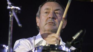 Nick Mason: happy to let you meddle with his kit.
