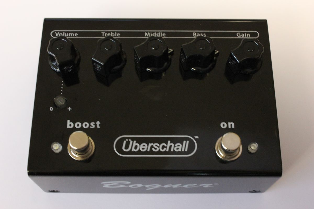 Bogner Uberschall - Distortion/Boost Pedal - Black Finish