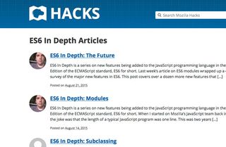 ES6: Mozilla Hacks