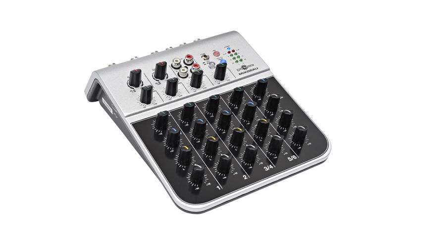 Gear4Music Mix02AU 6-Channel Mini Mixer with USB review | MusicRadar