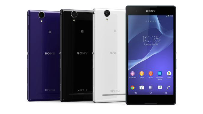 Sony offers big screens and big tunes with Xperia T2 Ultra and Xperia E1