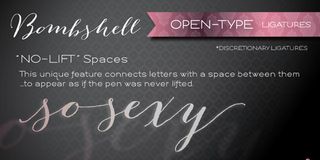 Bombshell Pro font