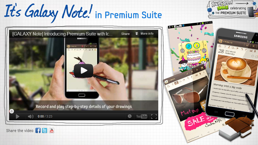 Samsung Galaxy Note Ice Cream Sandwich roll out begins