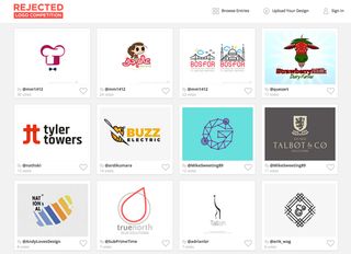 Rejected logo competition screengrab