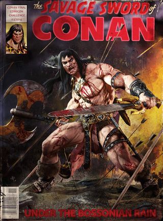Conan comic book cover
