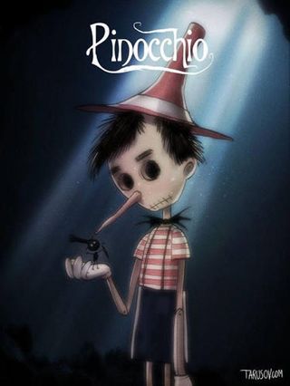 Disney films Tim Burton style: Pinocchio