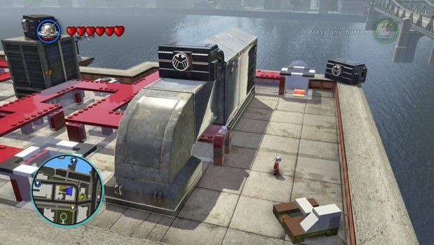 Lego Marvel Super Heroes Gold Brick locations guide: Page 6 - Page 6