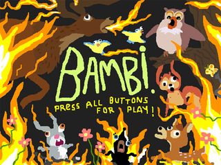 8-Bit interpretation of Bambi