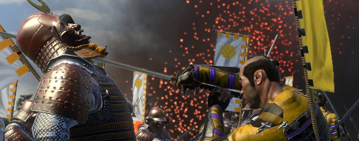 Total War Shogun 2 - helmet fail