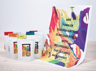 In the run-up to the Winter Olympics in Sochi, Anti joined forces with LLH and coffee roaster Solberg & Hansen on Rainbow Coffee to help raise awareness of the discrimination faced by the Russian gay community