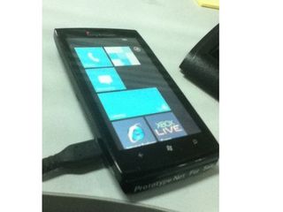 Sony ericsson windows phone prototype