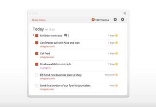 Todoist screengrab