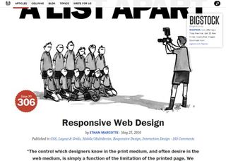 Responsive Web Design - the article that started it all