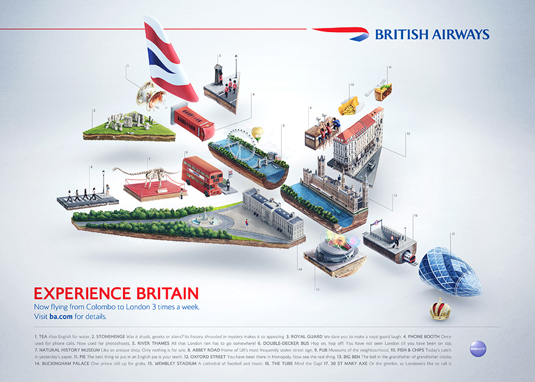 Behind the scenes of British Airways' new poster campaign | Creative Bloq