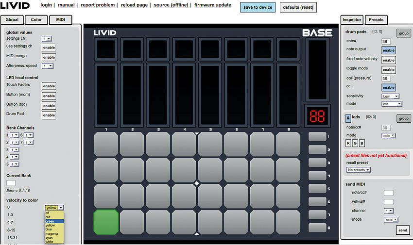 All manner of controls are available in the editor - tweakers will not be disappointed