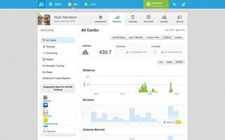 Like many fitness tracking applications, one of the most popular parts of Runkeeper is the ability to track your data