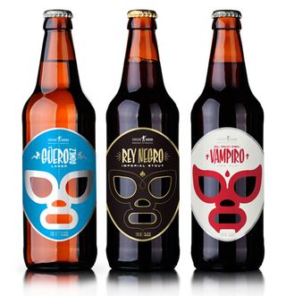 This packaging captures the colourful spirit of Mexican wrestlers