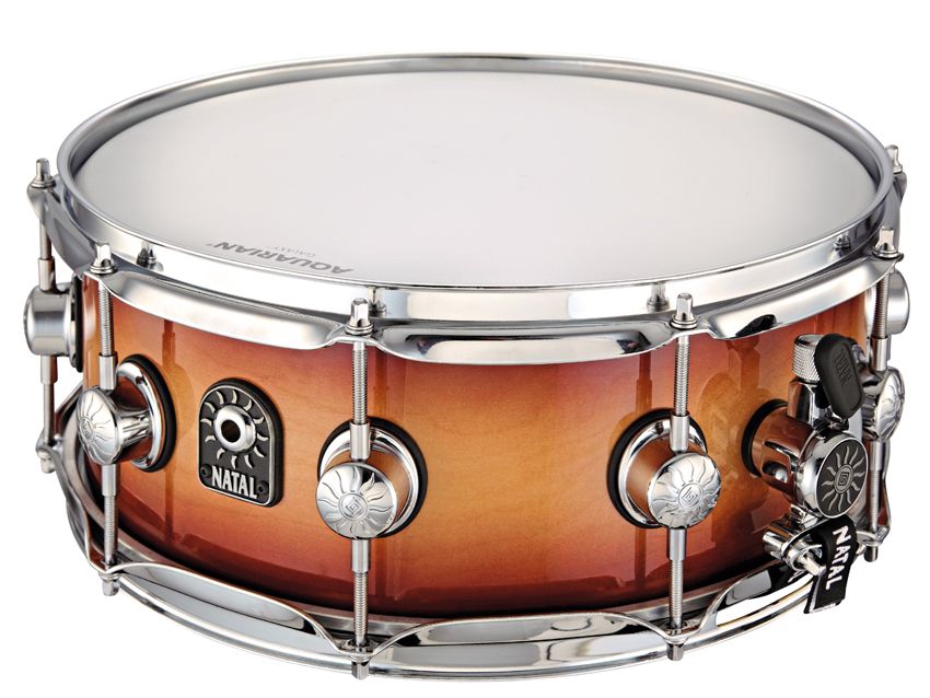 Tri-Throw snare strainer has three positions (on, off, looser), looks good and has a comfortable lever.