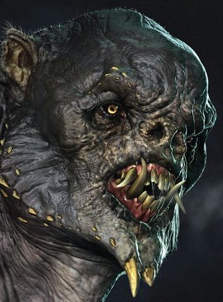 Brian's take on an Orc from Lord of the Rings