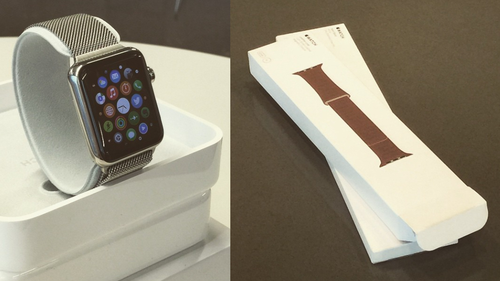 Apple watch unboxing