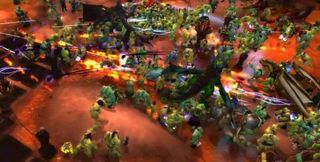 World of Warcraft 300 orcs v Gamon