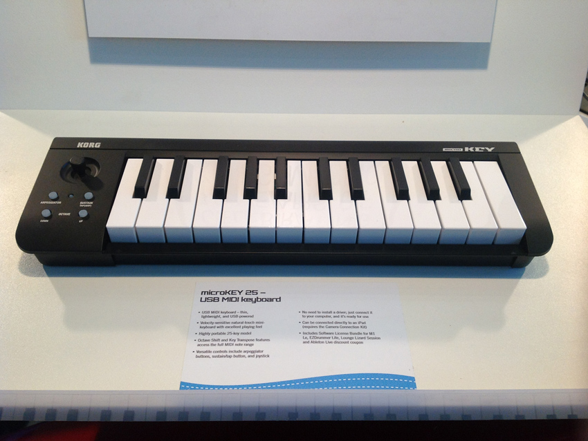New Korg microKeys