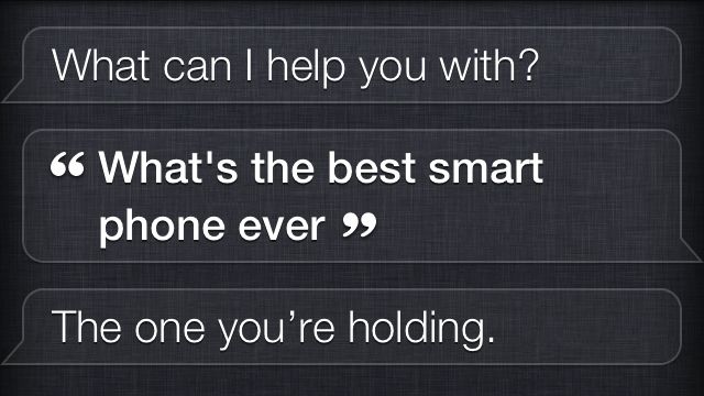 Siri changes her tune on which smartphone is the best