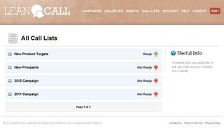 LeanCalls free call centre application software