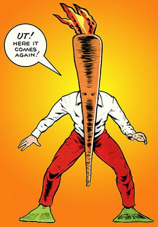 Comic book characters: The Flaming Carrot