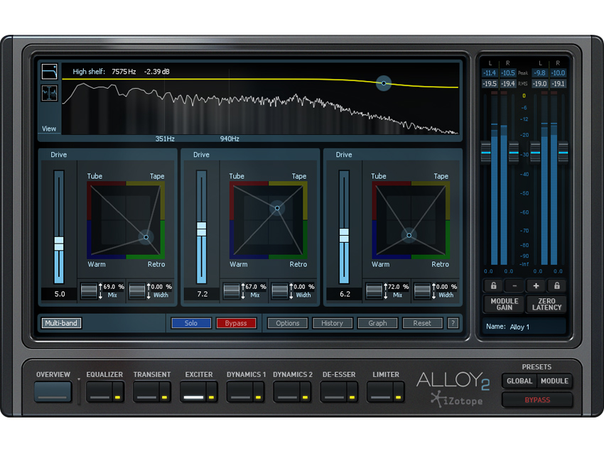 iZotope Alloy 2 Exciter