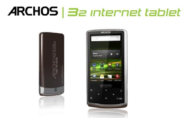 The Archos Internet tablet range breaks cover