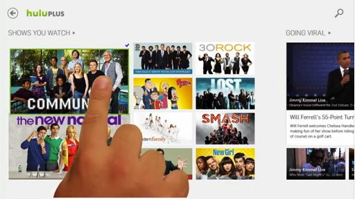 Hulu Plus on Windows 8