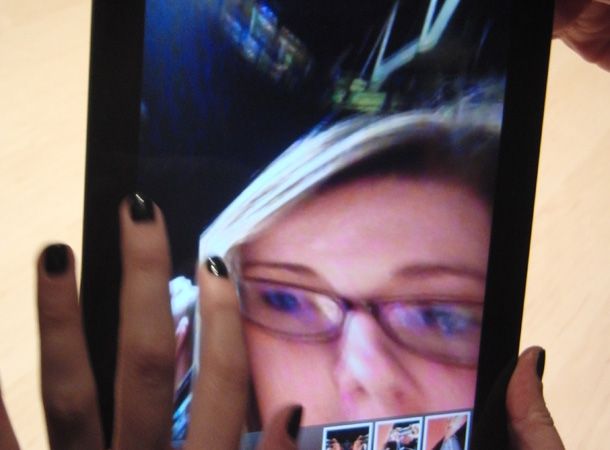 Apple iPad 2: Front facing camera