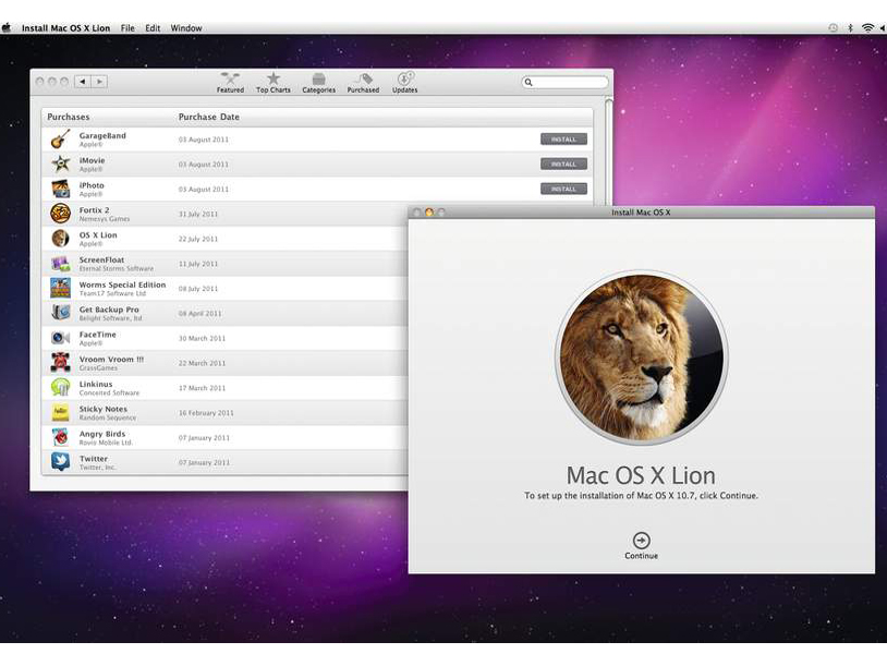 clean install mac os x lion