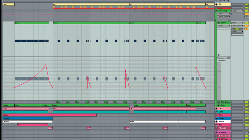 5. Pitching snare fills