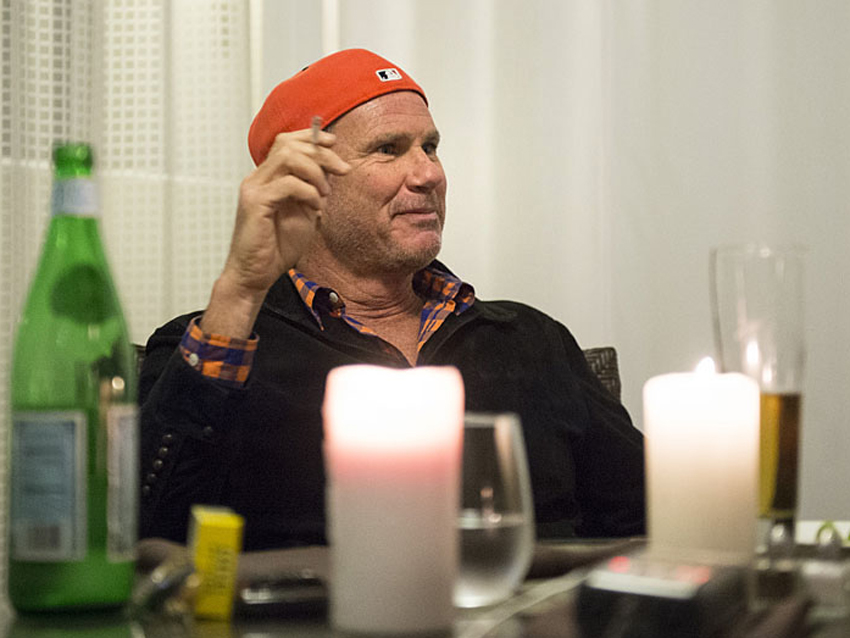 In conversation: Chad Smith with Alex Lifeson - in pictures