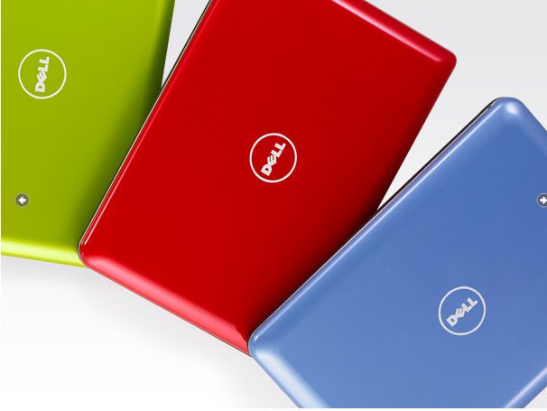 Dell Mini 10v - currently not available in puke green, asbestos yellow and viral red