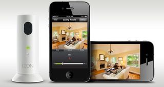 Download the free IZON App and use your i-device to pair IZON with your home network