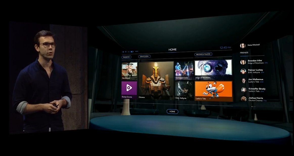 Oculus Home will let you buy games straight from the Rift | TechRadar