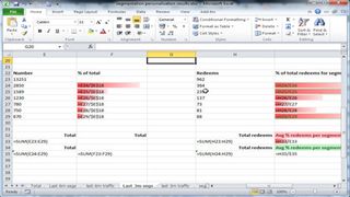 Display formulas in Excel