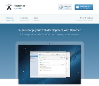 Hammer is a Mac app that acts as a first step towards templating and modular markup