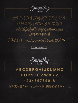 Smoothy font