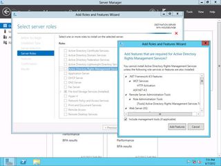 Add new features in Windows Server 2012