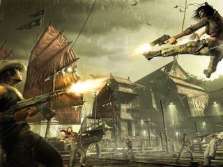 Win a copy of Bethesda's new Grindhouse-style action shooter WET and an Xbox 360 Elite console