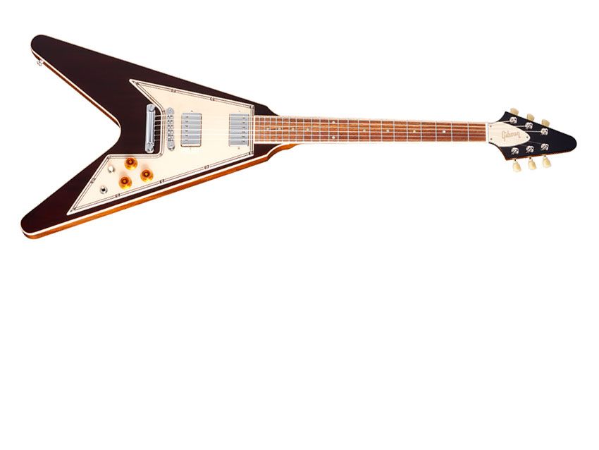 flying v maple fretboard