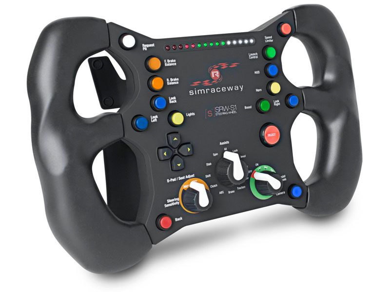 SIMRACEWAY SRW-S1 PC用ステアリンクホイール 69005 Amazon.co.jp: SteelSeries SIMRACEWAY SRW-S1 Steering Wheel