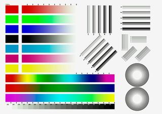 Printer test chart